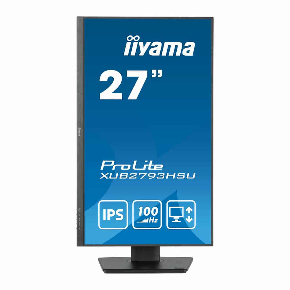 (image for) iiyama ProLite XUB2793HSU-B6 27" Full HD 100Hz FreeSync IPS Monitor